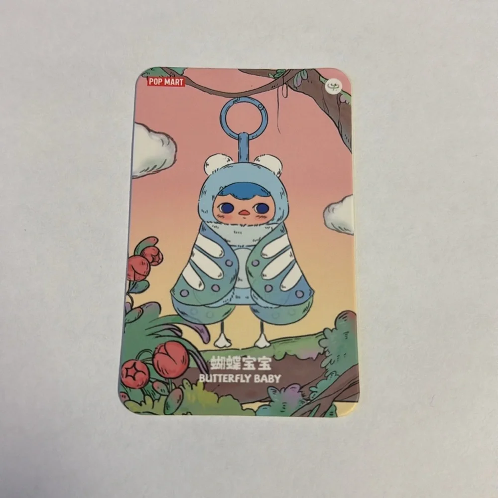 NWOT PUCKY Forest Party Series-Vinyl Plush Pendant - Butterfly Baby (Authentic) - Picture 10 of 11